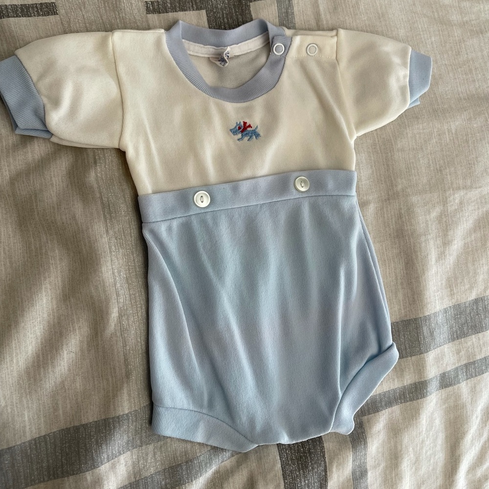 Vtg Boys romper